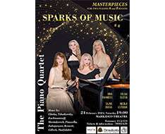 “Sparks of Music” Concert for two pianos Works for four and eight hands -