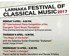 Cyprus Event: Larnaka Festival of Classical Music 2017