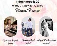Classical Concert with piano, cello and voice